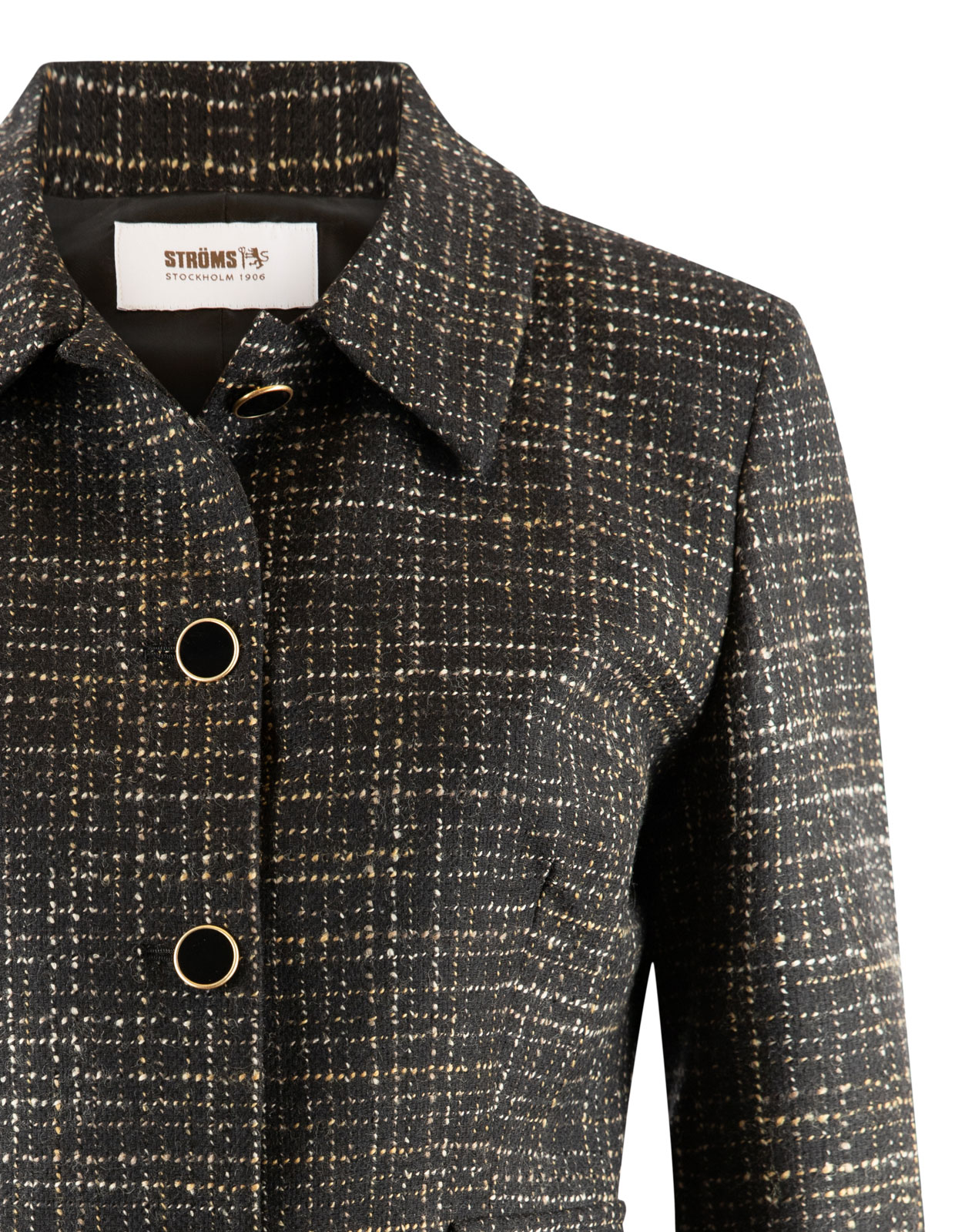 Loise Kavaj Ull/Cashmere Svart