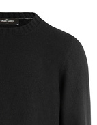 Rundhalsad Tröja Cashmere Svart