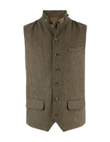 Dandy Tweed Väst Grön