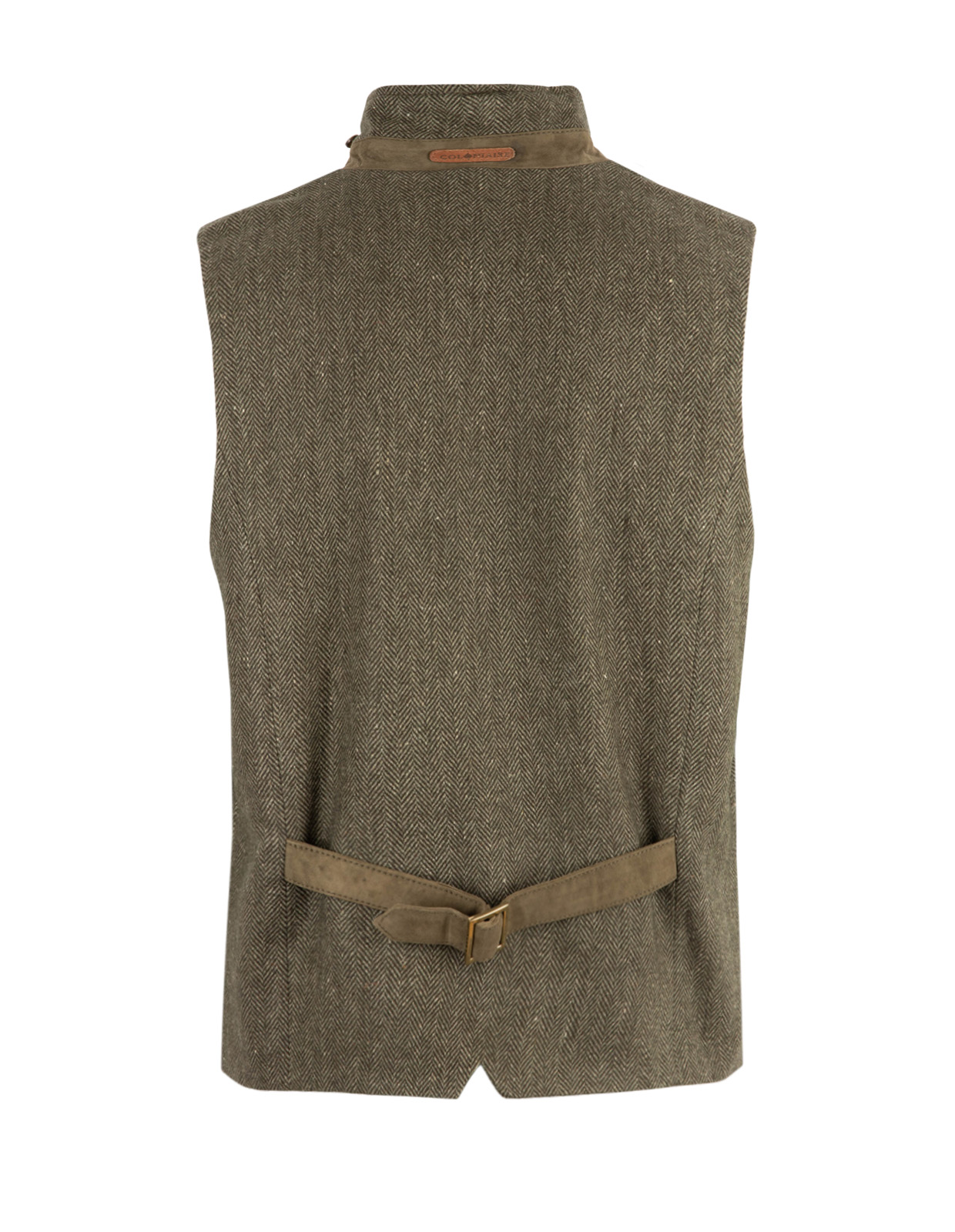 Dandy Tweed Väst Grön