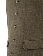 Dandy Tweed Väst Grön