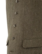 Dandy Tweed Väst Grön