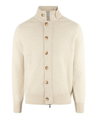 Vespa Giubbino Cardigan Ull Ljusbeige 48