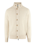 Vespa Giubbino Cardigan Ull Ljusbeige 48