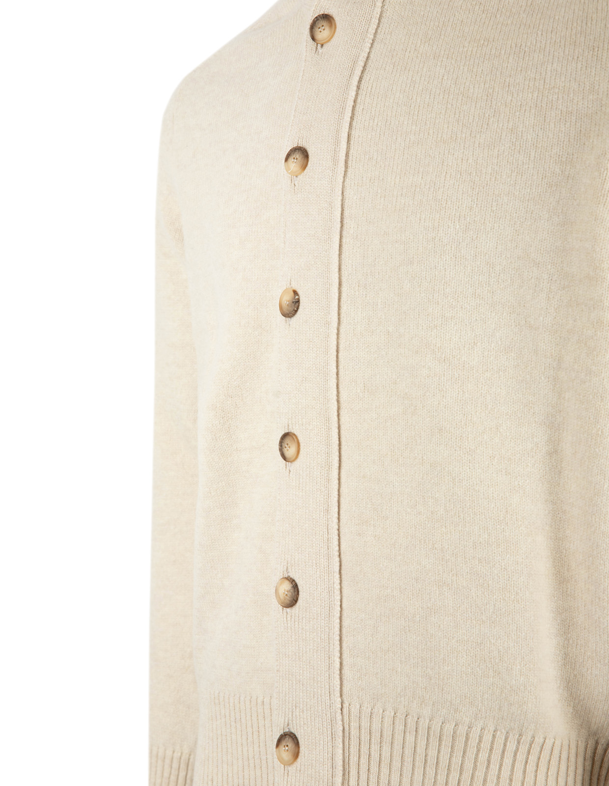 Vespa Giubbino Cardigan Ull Ljusbeige