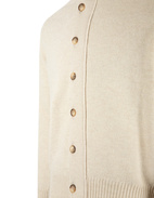 Vespa Giubbino Cardigan Ull Ljusbeige 48