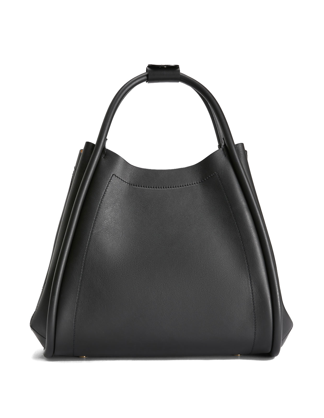 Marine M Väska Läder Svart One Size