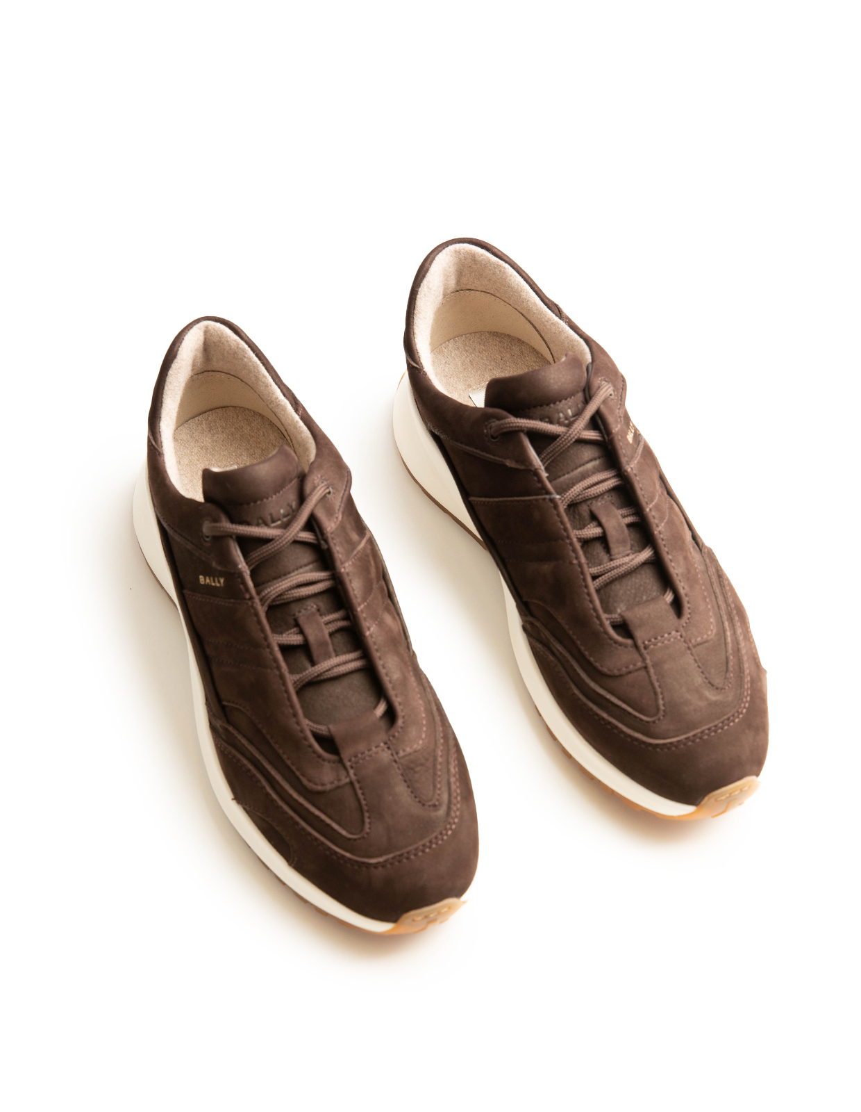 Dressy Sneakers Mörkbrun