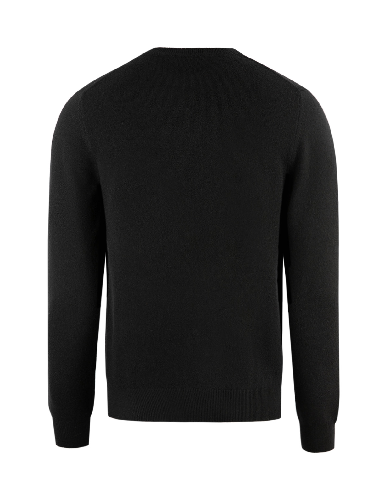 Tröja Rundhals Cashmere Svart