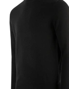 Tröja Rundhals Cashmere Svart