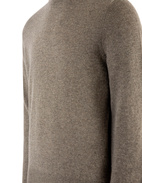 Tröja Rundhals Cashmere Ljusbrun