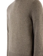 Tröja Rundhals Cashmere Ljusbrun S