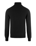 Tröja Zip Cashmere Svart Stl XXL