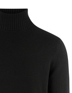 Polotröja Cashmere Svart Stl L