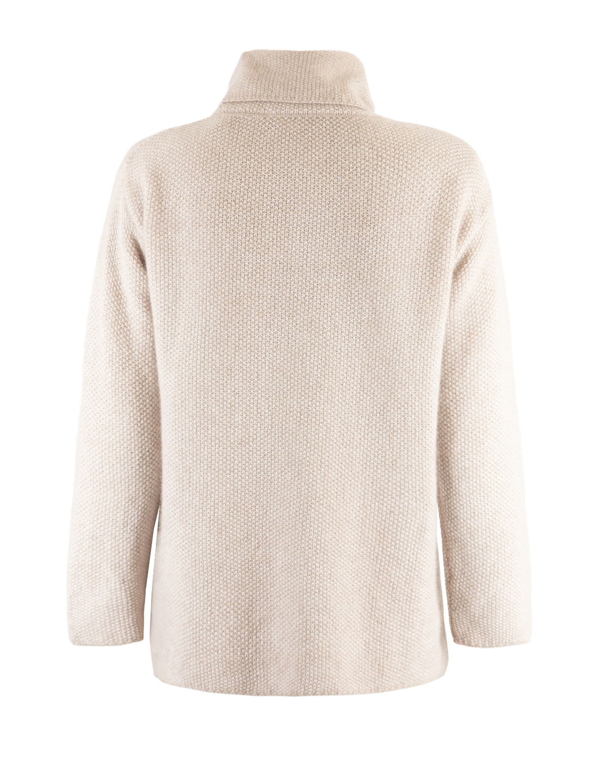 Polotröja Alpacka/Ull Ljusbeige