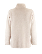 Polotröja Alpacka/Ull Ljusbeige