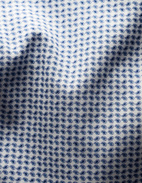 Contemporary Fit Mini Paisley Shirt Blue
