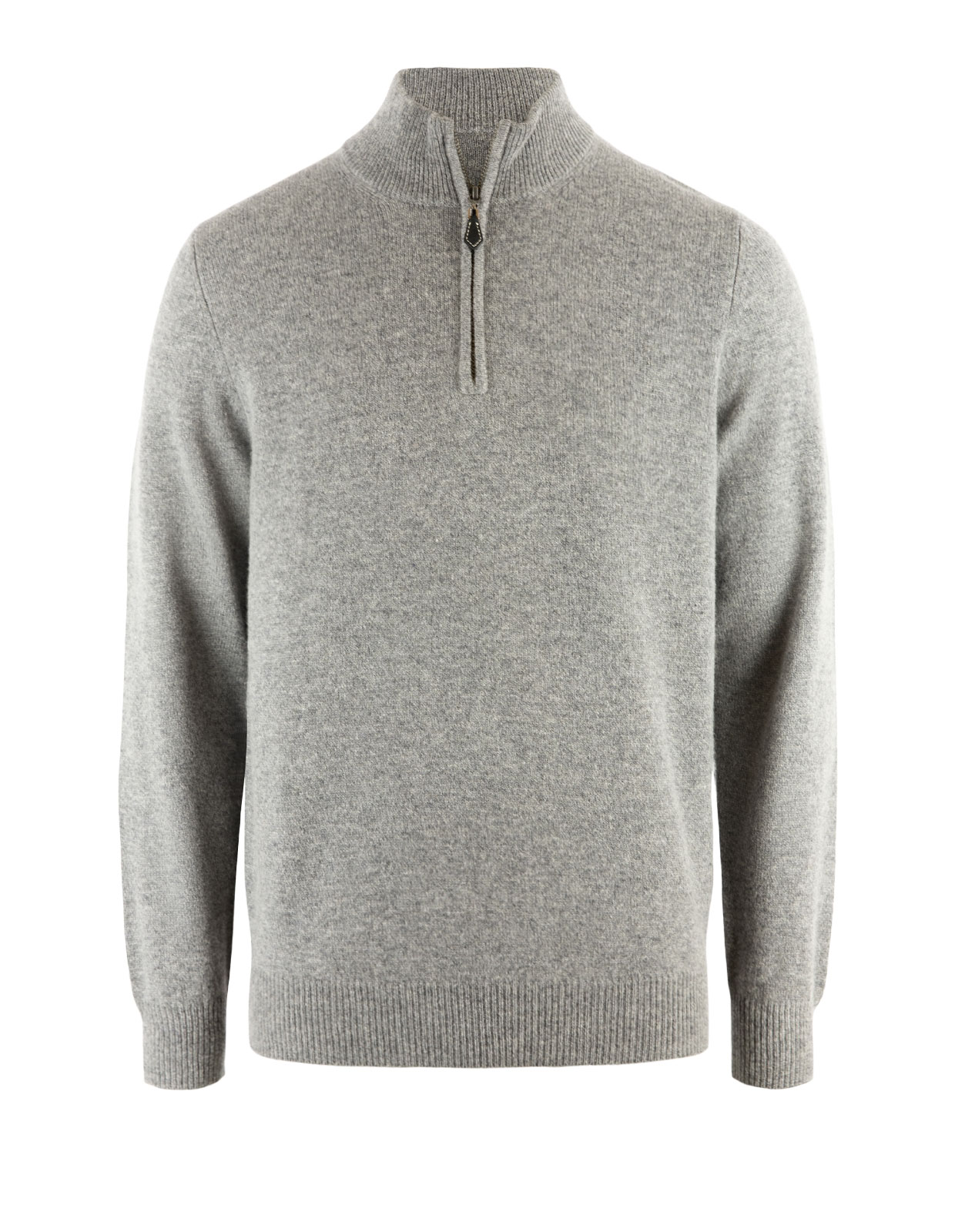Sutherland Half Zip Lammull Ljusgrå 54