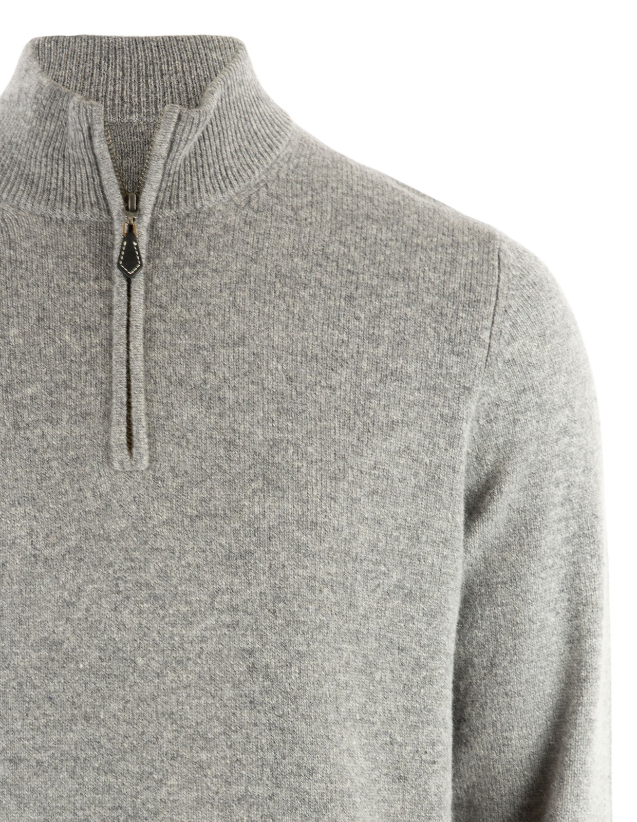 Sutherland Half Zip Lammull Ljusgrå 54
