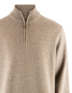 Sutherland Half Zip Lammull Mullvad