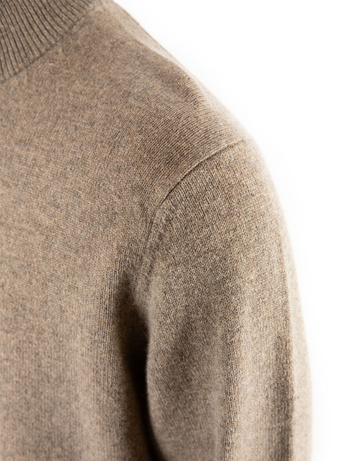 Sutherland Half Zip Lammull Mullvad