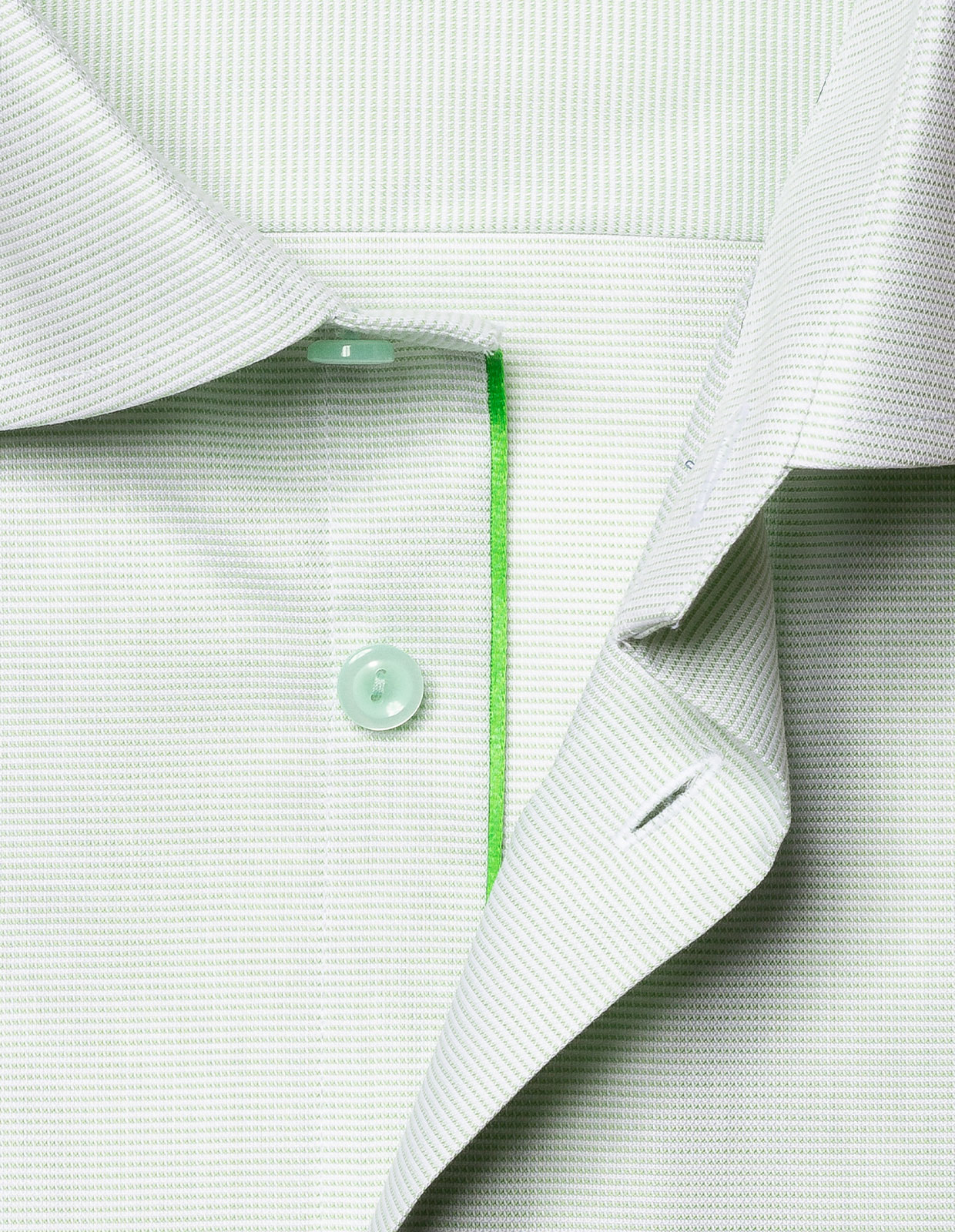 Contemporary Fit Twill Shirt Green Stl 43