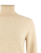 Sabina Polotröja Cashmere Sandbeige L