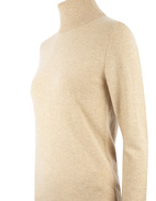 Sabina Polotröja Cashmere Sandbeige L