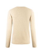 Simone Tröja Cashmere Sandbeige L