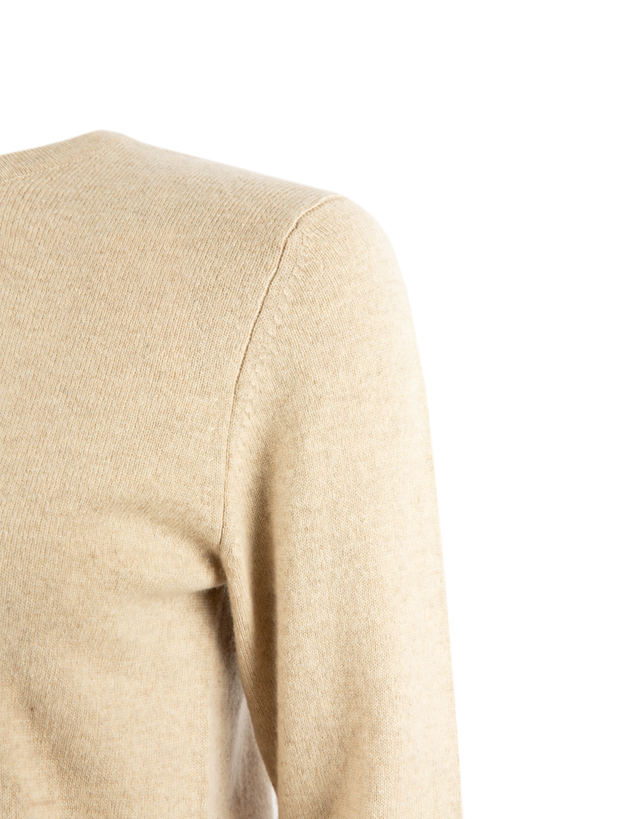 Simone Tröja Cashmere Sandbeige L