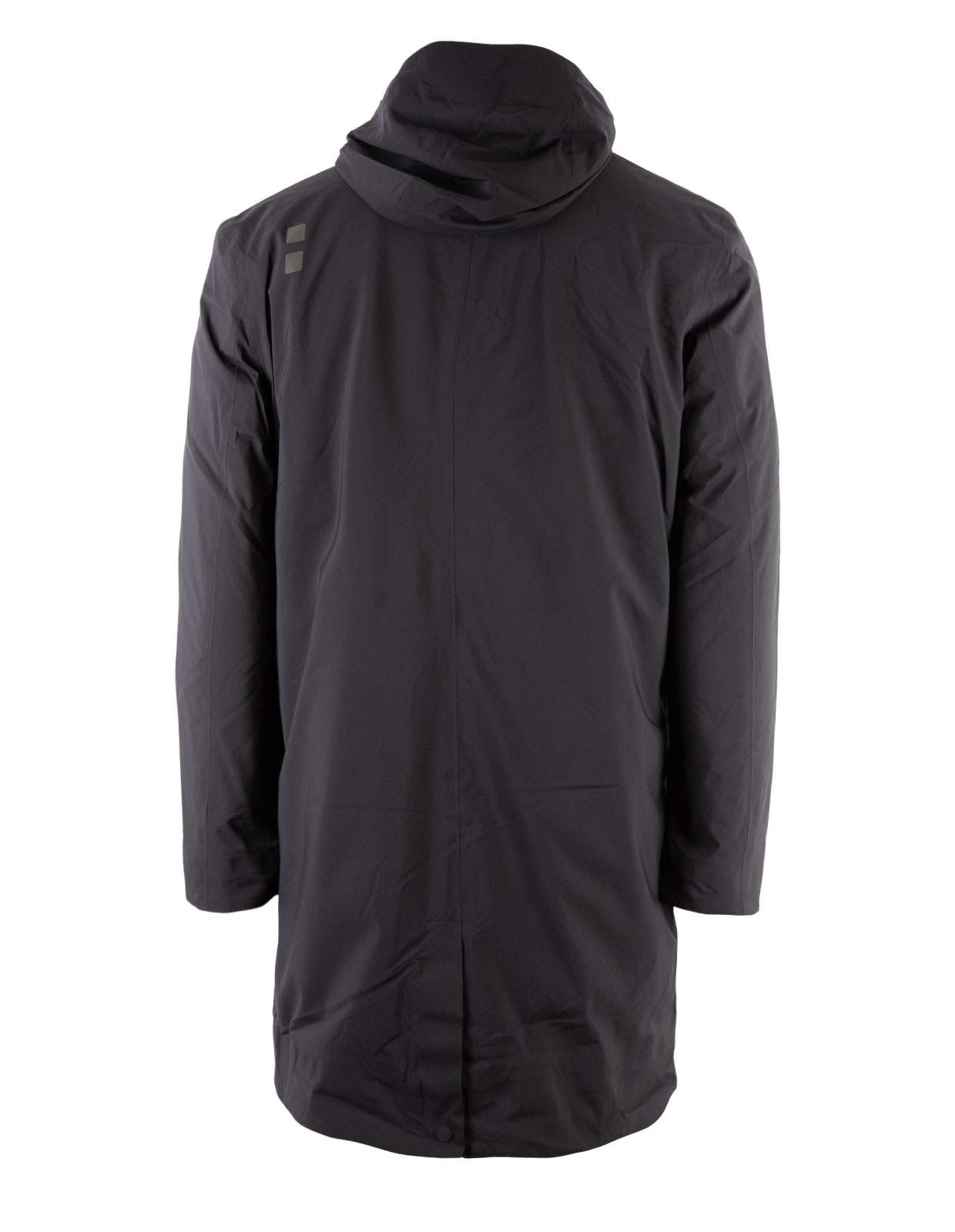 Black Storm Coat Ytterrock Svart