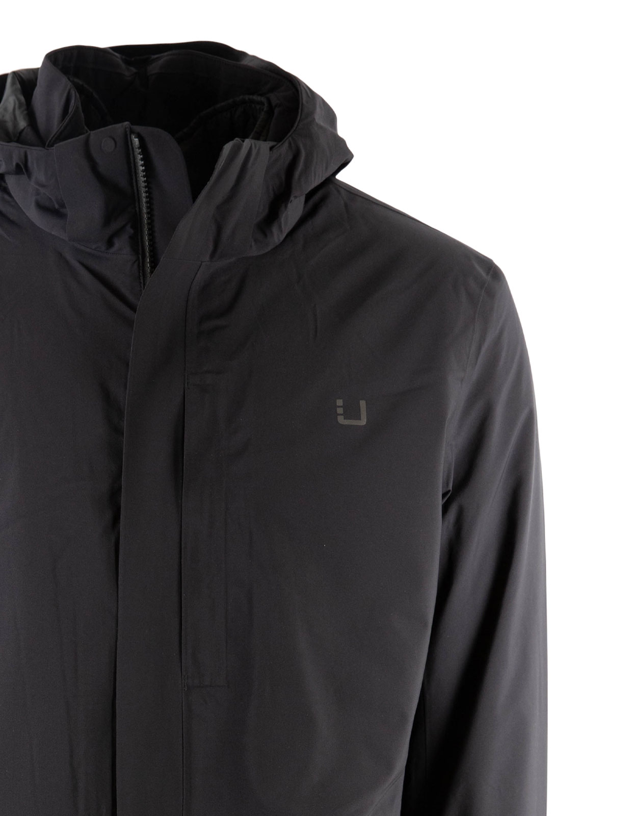 Black Storm Coat Ytterrock Svart L