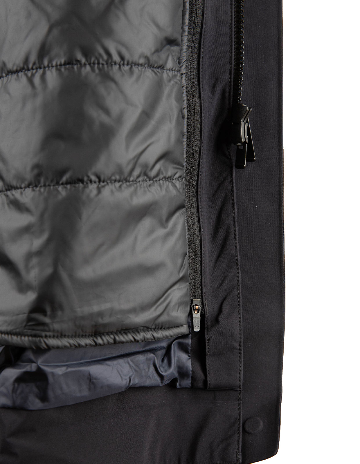 Black Storm Coat Ytterrock Svart
