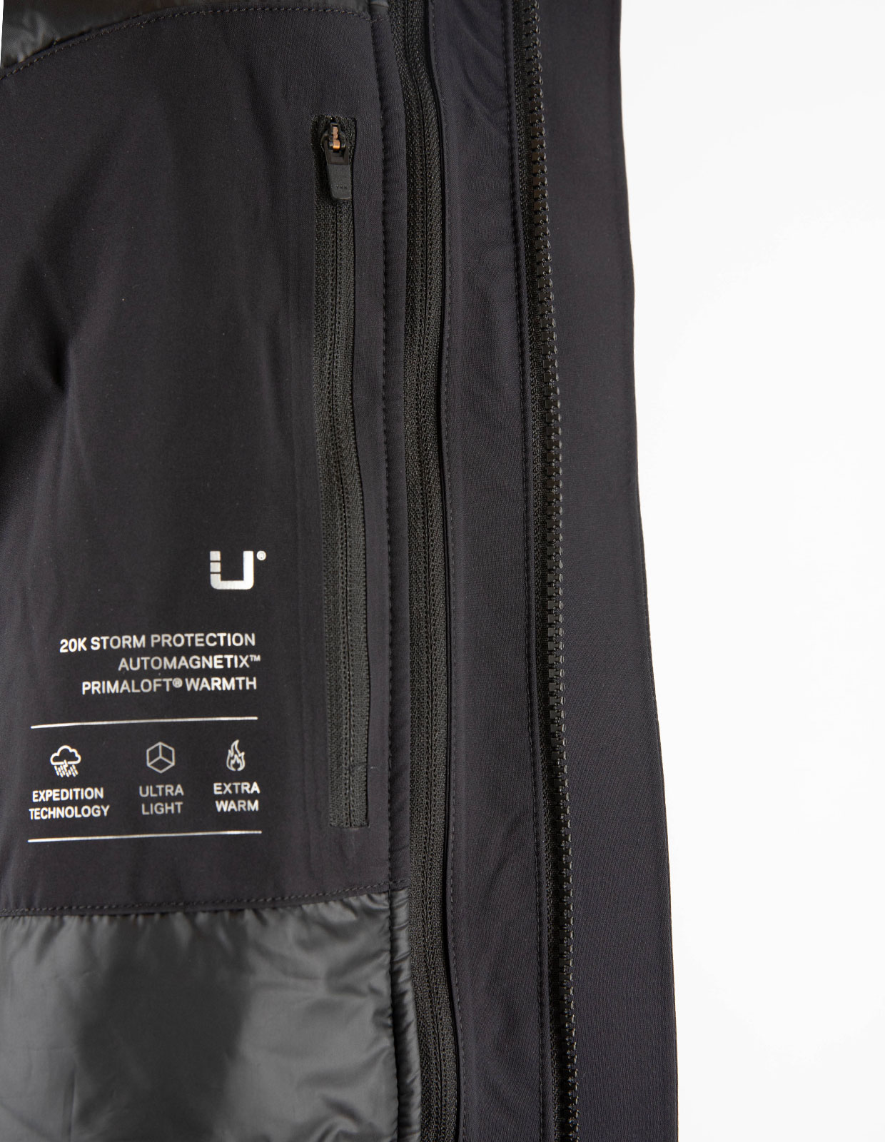 Black Storm Coat Ytterrock Svart L