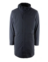 Black Storm Coat Ytterrock Navy