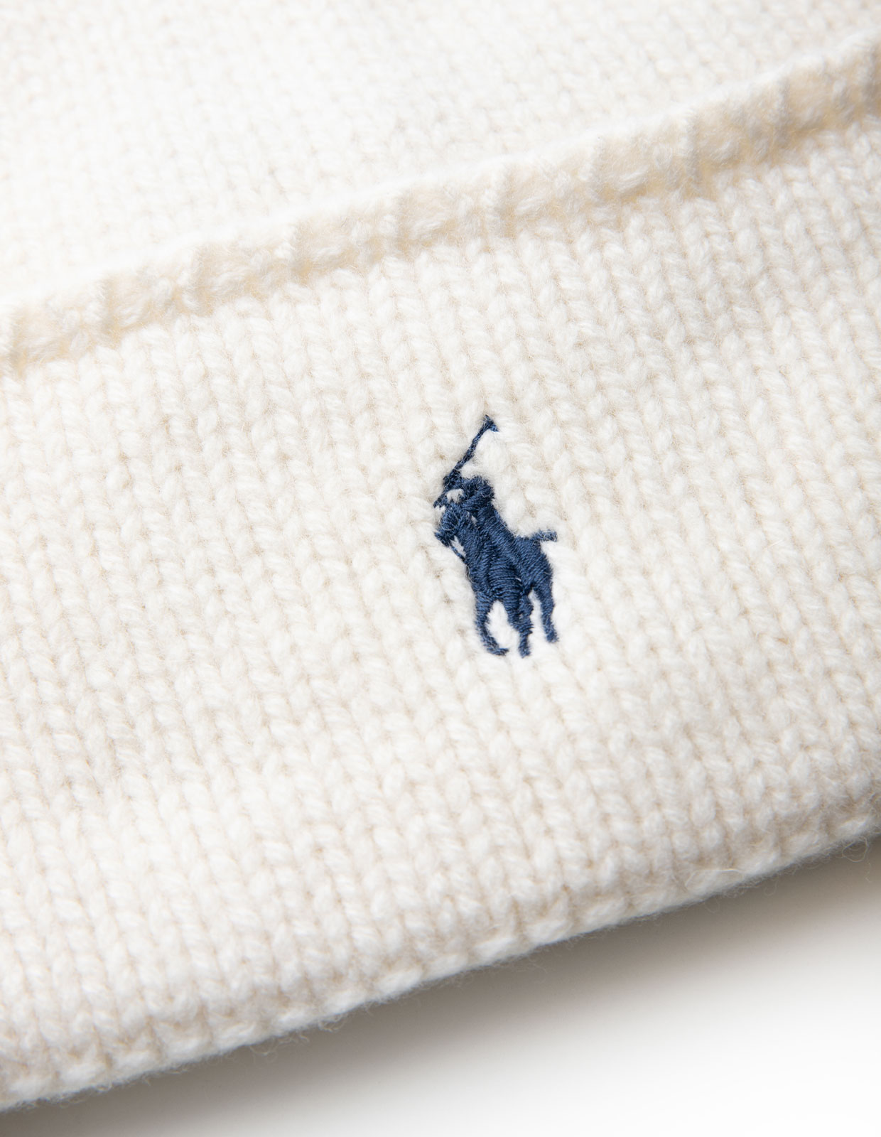 Mössa Ull Vit One Size