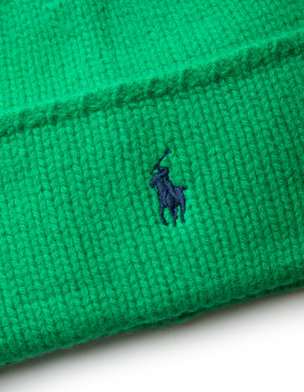 Mössa Ull Grön One Size