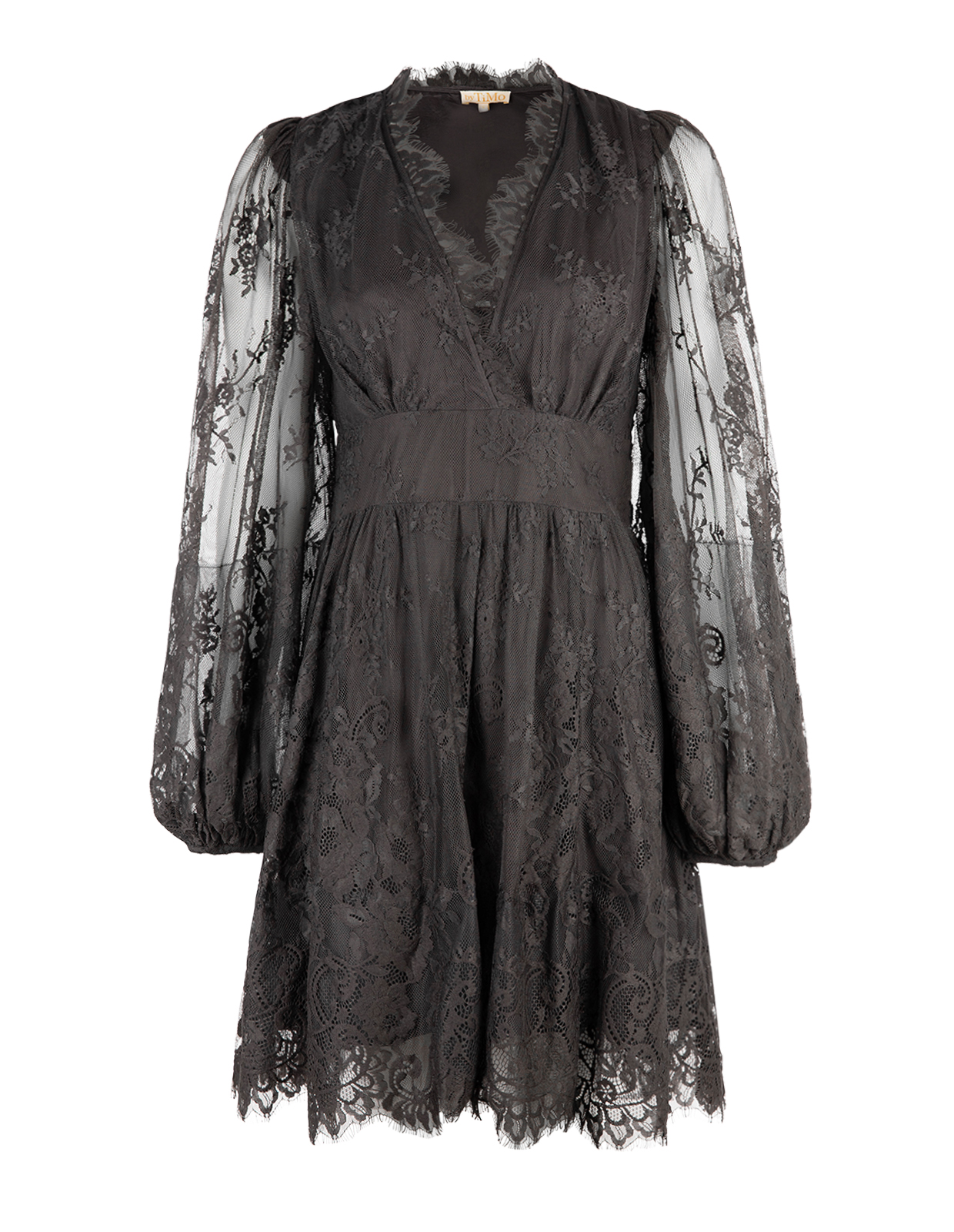 Klänning Spets Svart