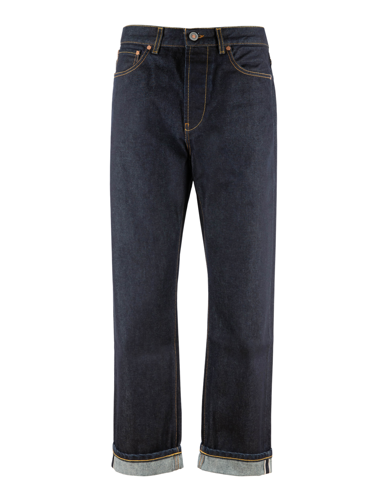 Rodolfo Jeans Selvedge Rådenim Mörkblå
