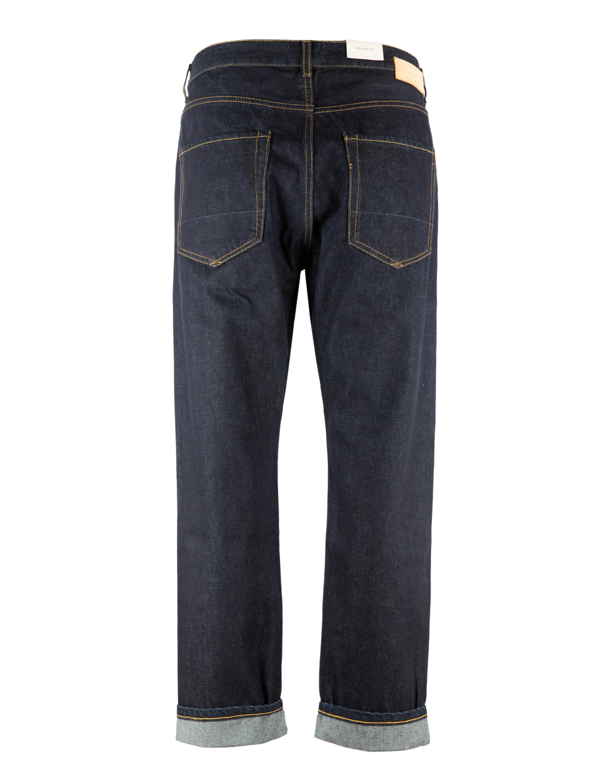 Rodolfo Jeans Selvedge Rådenim Mörkblå