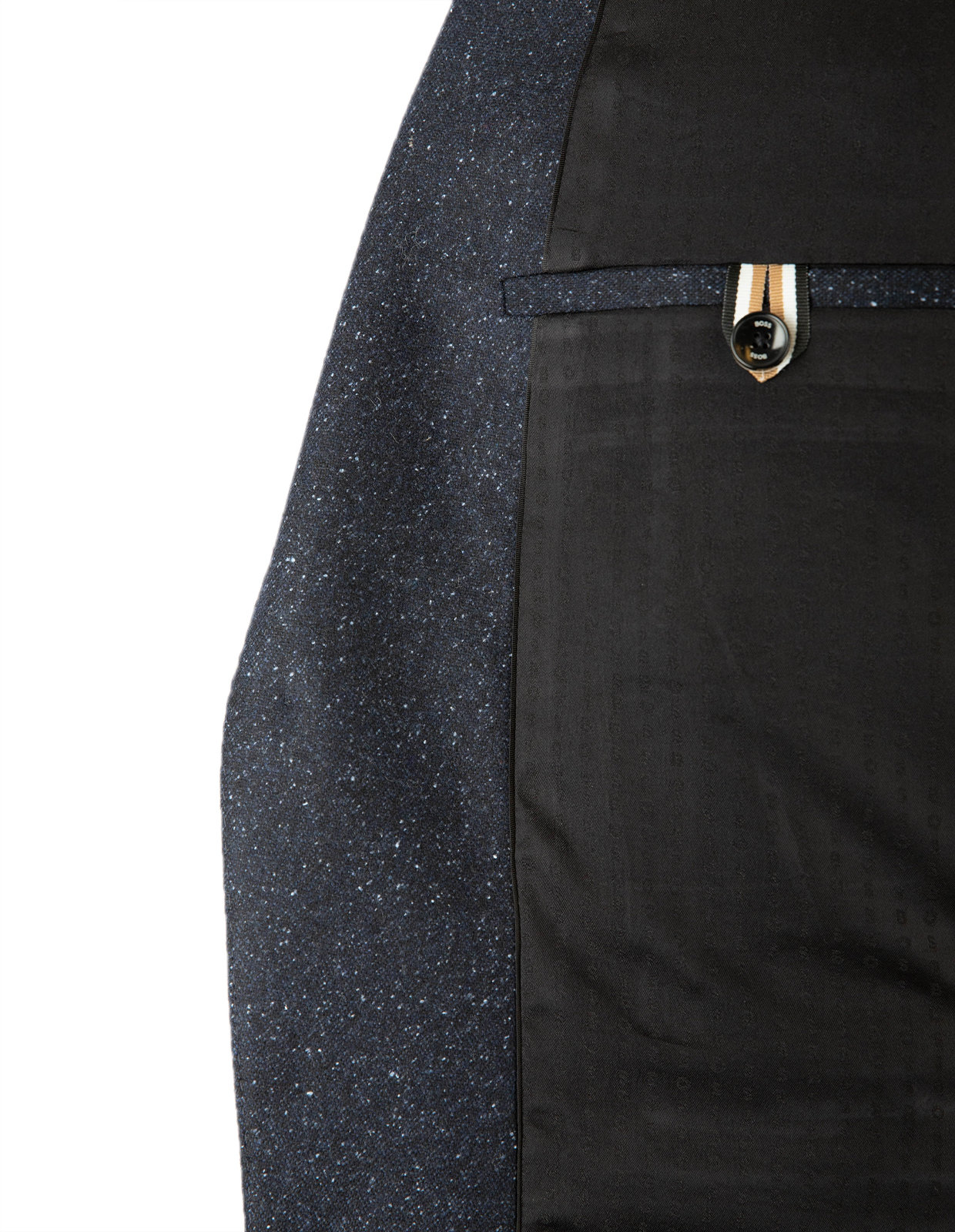 H-Hutson Kavaj Blåmelerad