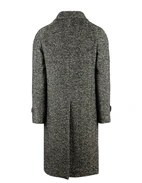 Sartorial Raglan Rock Fiskbensmönstrad Grå 48