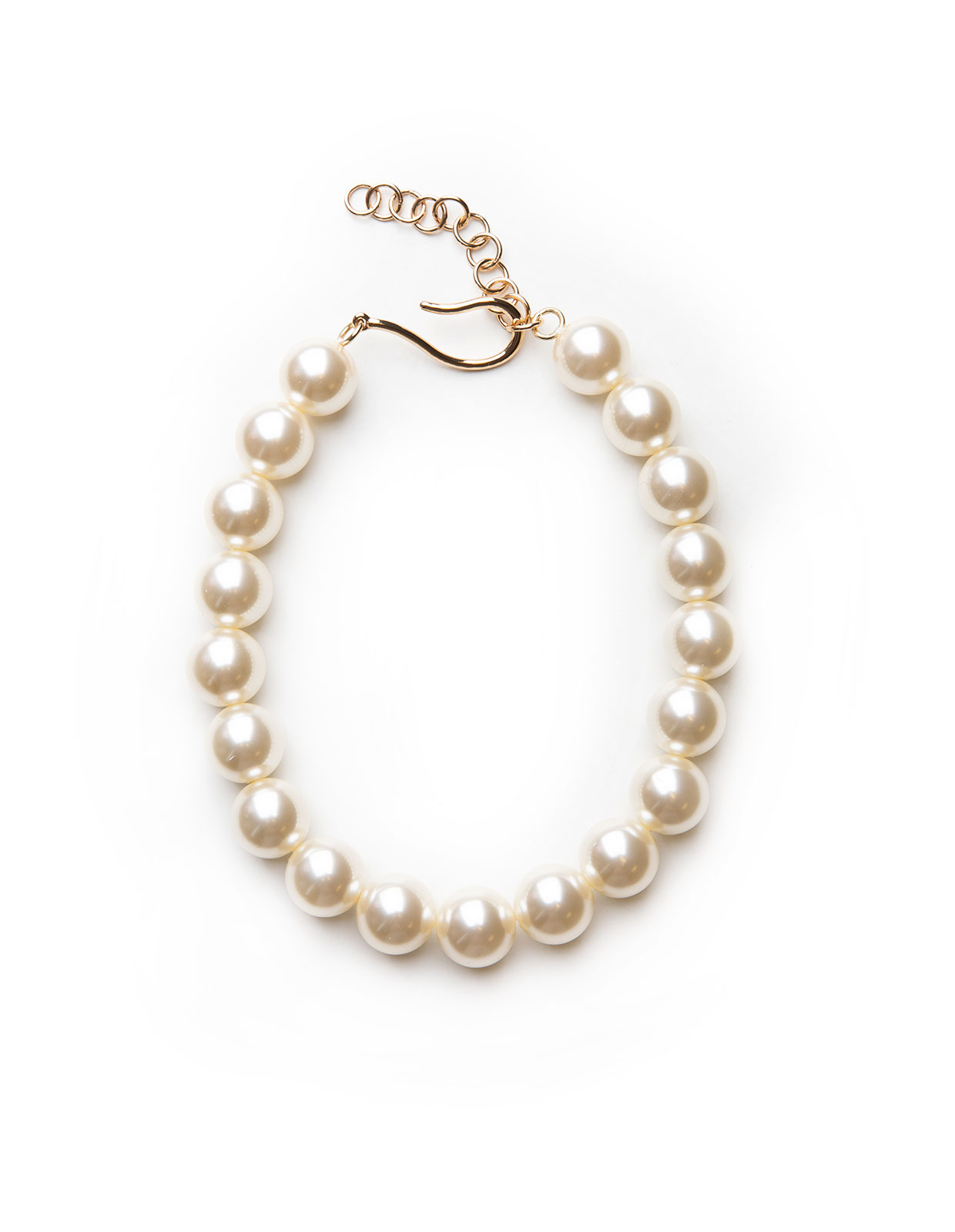 Pearl Collier Halsband Pärlor/Guld