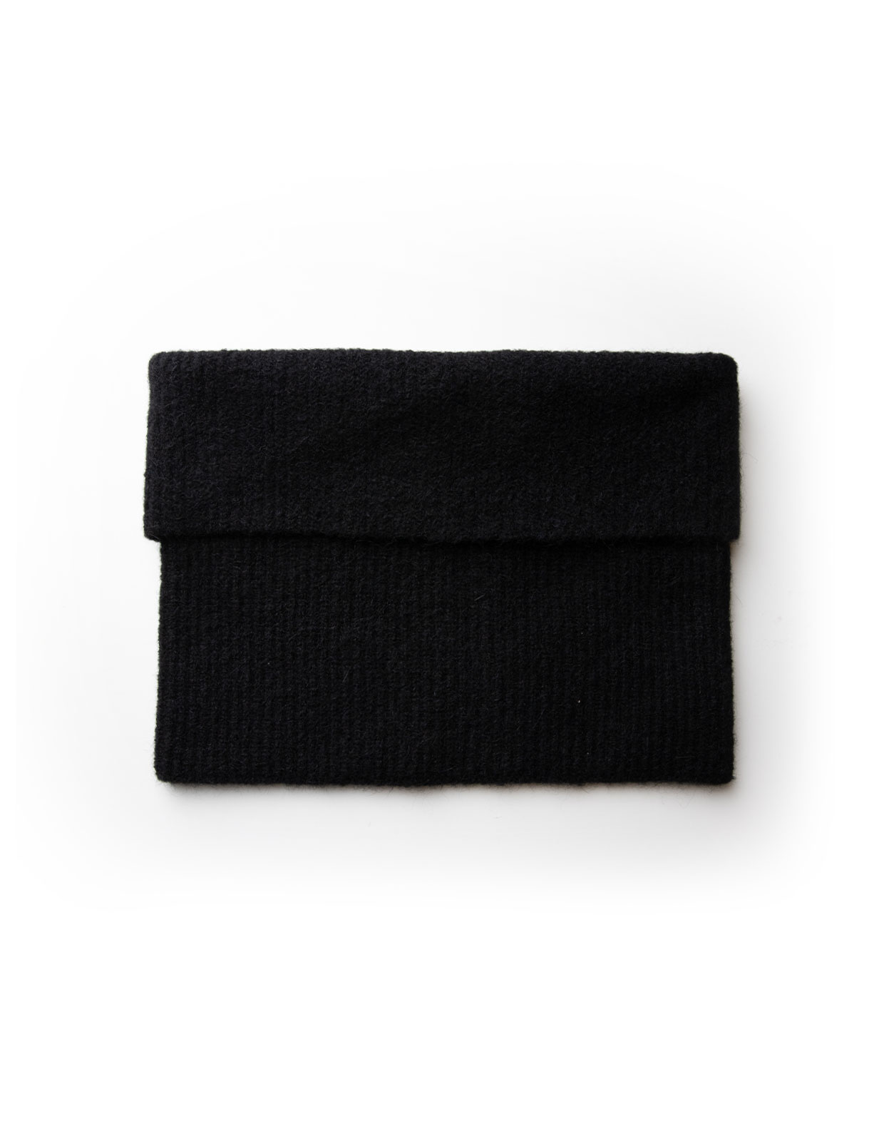 Polokrage Alpacka Svart One Size