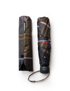 Portree Paraply Grönrutig One Size