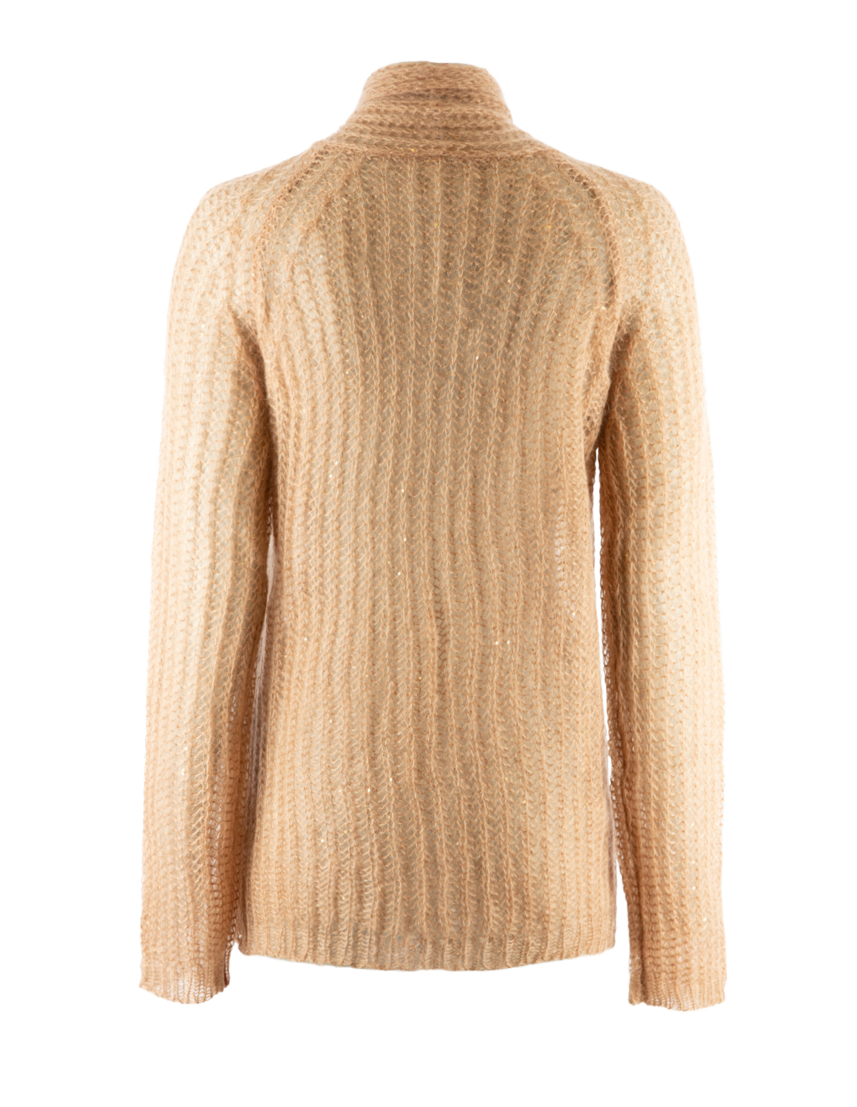 Tröja Mohair Varmbeige