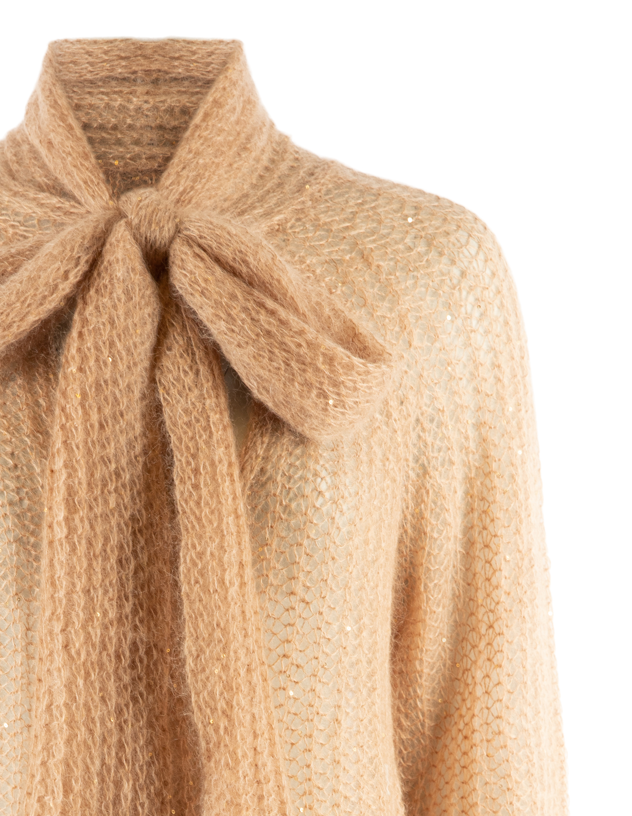 Tröja Mohair Varmbeige S