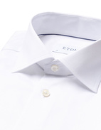Slim Fit Skjorta Signature Twill Vit 38