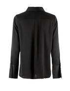 Leonie Blus Siden Svart