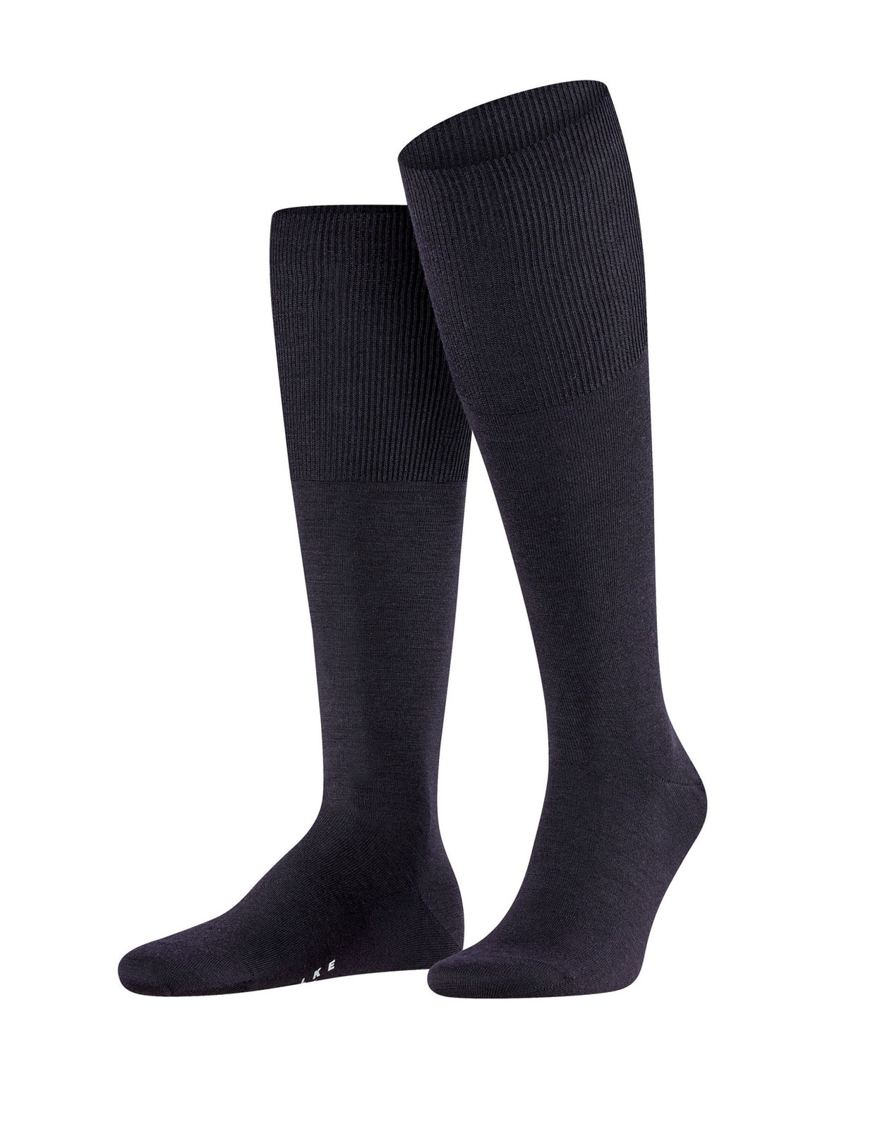 Airport Long Wool Sock Navy